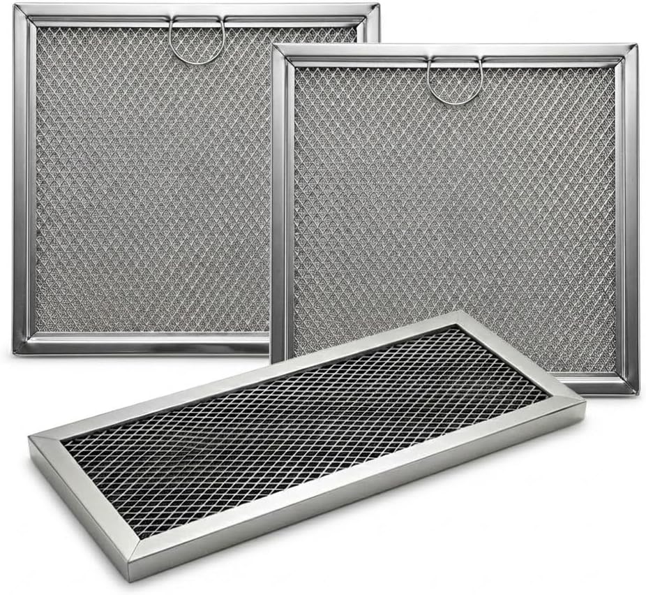 Microwave Filter Set for Samsung ME21R7051SS/AA,ME21R7051SG/AA, ME21F606MJT/AA,ME21F606MJT/AC