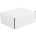 11" Deluxe Shipping Boxes 11 1/8"L x 8 3/4"W x 4"H, 50-Pack - White Box Mailers for Packaging, Storage, Gifts or Bulk