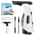 Window Vacuum Squeegee,2200mAh, Cordless Extendable Pole