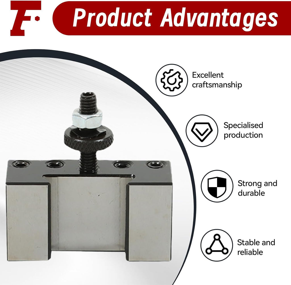 findmall 5Pcs OXA 250-001 Quick Change Tool Holder, Range 3/16-1/2 Inch