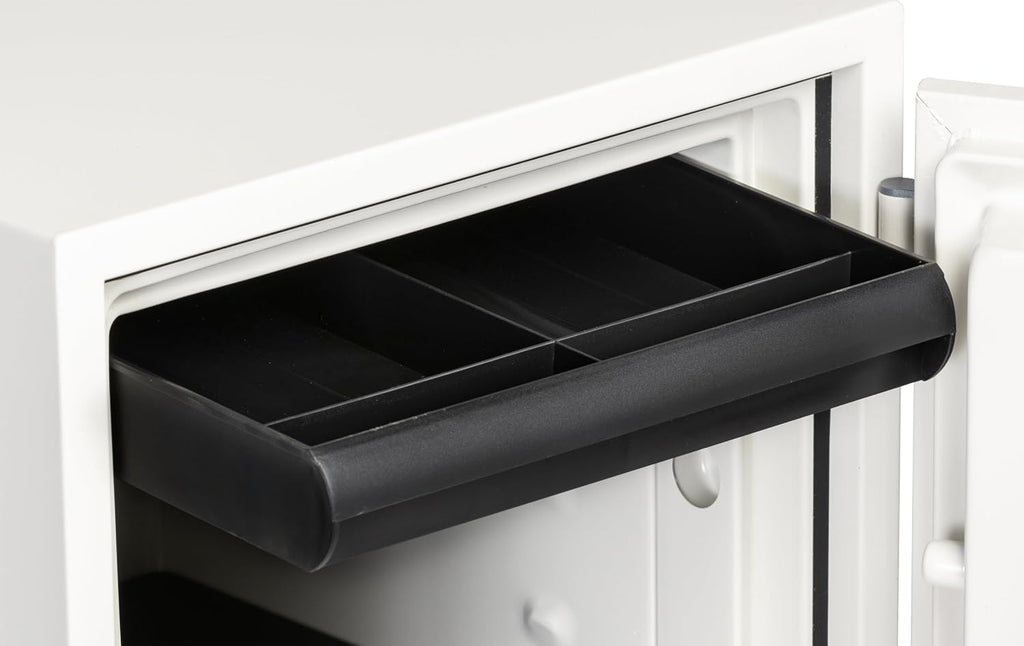 Olympian 1-Hour Fire Rated Fireproof Safe - Dual Control Dial and Key Lock - Bolt-Down Kit Included - For Home or