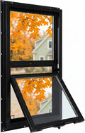 Vinyl Single Hung Sliding Window,Household Windows 24" x 36" NFRC-Certified