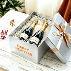 Silver Gift Box Large 16x12x8 Inch Extra Large Gift Box with Lid