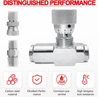 3/8" NPT Hydraulic Flow Control Valve,One-Way Adjustable Speed