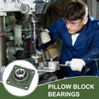 uxcell UCF207-21 Pillow Block Bearings,1-5/16 inch Bore(ABEC3)