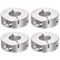 HARFINGTON 4pcs Shaft Collar 12mm ID Aluminum Alloy Set Screw Split Collars