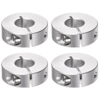 HARFINGTON 4pcs Shaft Collar 12mm ID Aluminum Alloy Set Screw Split Collars