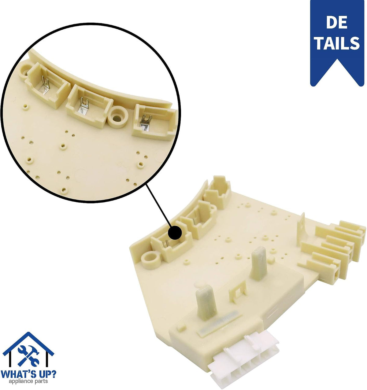 What's Up? DC31-00098A Washer Rotor Position Sensor OEM Replacement Part for Samsung Washers
