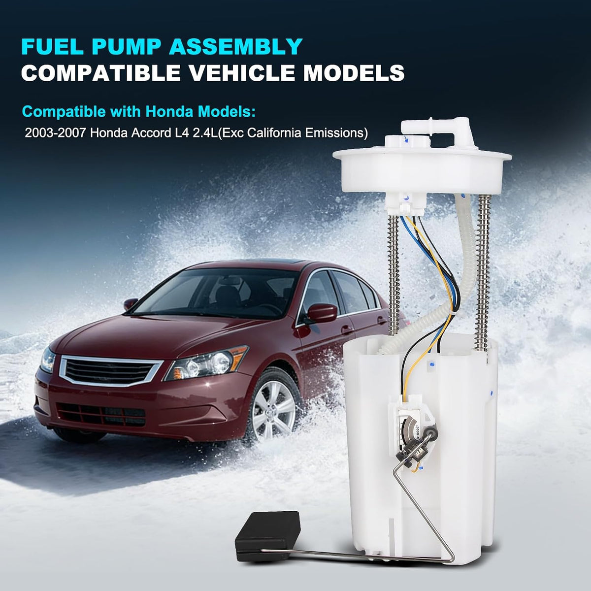 OTO-K Electric Fuel Pump Module Assembly Compatible with Honda Accord