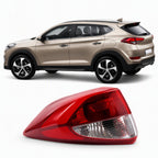 Tail Light for 2016-2018 Hyundai Tucson, Rear Lamp Driver Side Taillight (Halogen Taillight Version), OEM 92401D3010