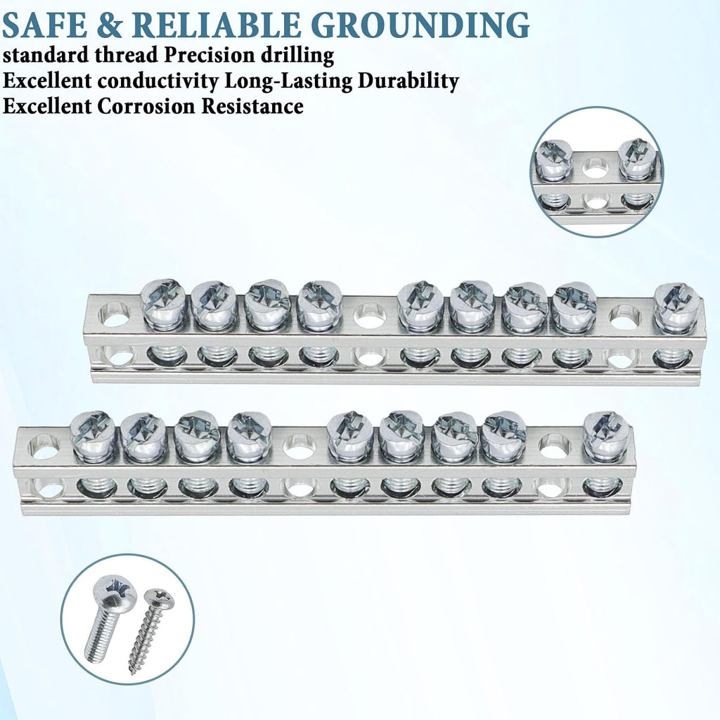 3MIRRORS PK9GTACP Terminal Ground Bar Kit for Square D