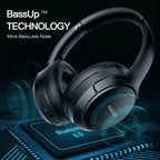 Active Noise Cancelling Headphones, Wireless Bluetooth Over Ear | 100H Playtime, Transparency Mode, Deep Bass Hi-Fi