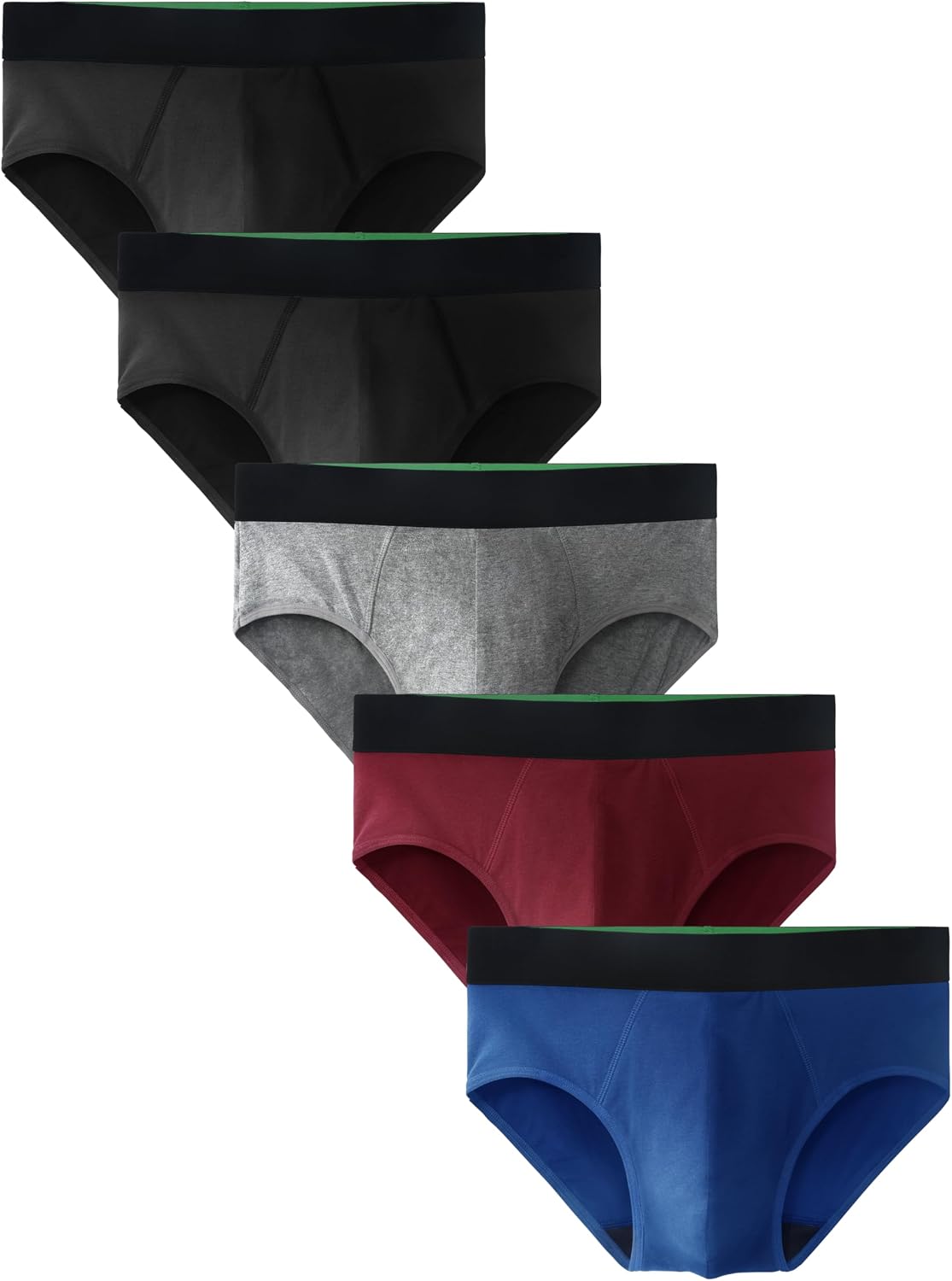 Incontinence Underwear for Men Leak Proof Briefs 5 Pack