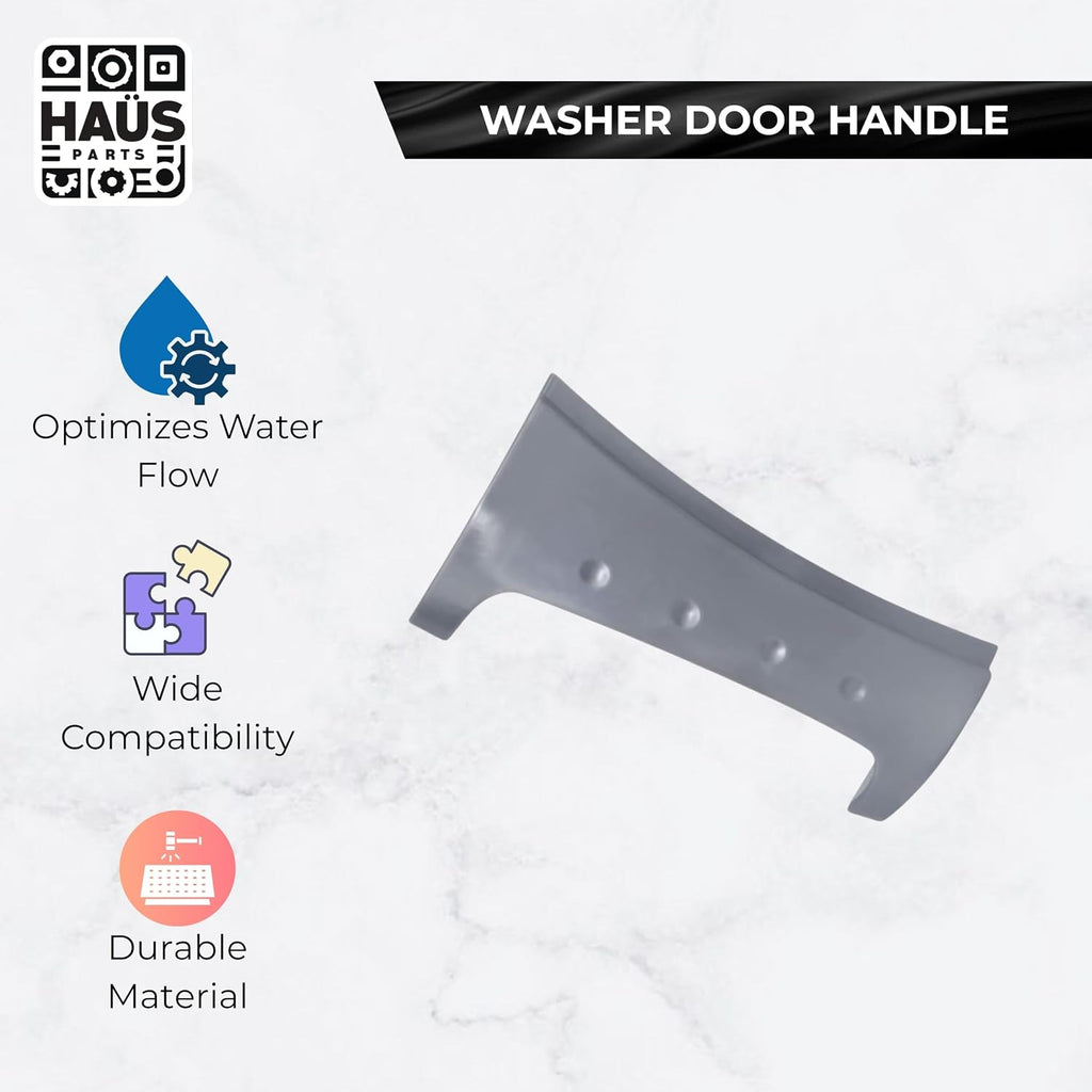 8182080 Washer Door Handle Compatible with Top Brand Replacement with 1017610, AH885424, 8182080, WP8182080, AP6011757, PS11744956 and EA885424, PS885424 (4-Pack)