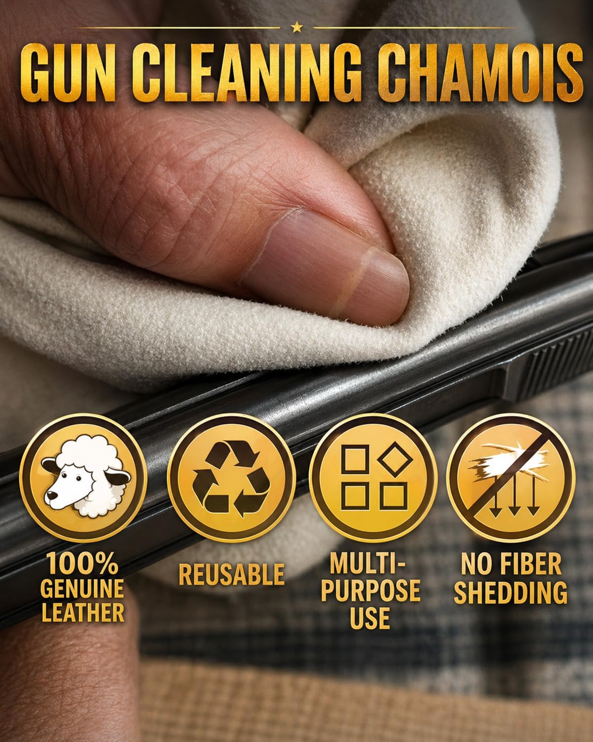 Gun Snake Cleaner, Barrel Rope for Handguns and Rifles .22 .223 & 5.56mm/.22.357.38.380, 9mm/.30 308 30-06 303
