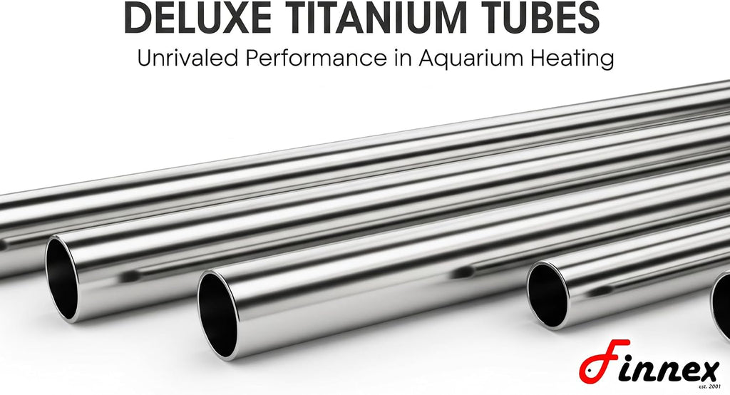 Titanium Aquarium Heater, 300 Watt THD Series Standard, Heater Guard, Made in Taiwan (300W-Standard)