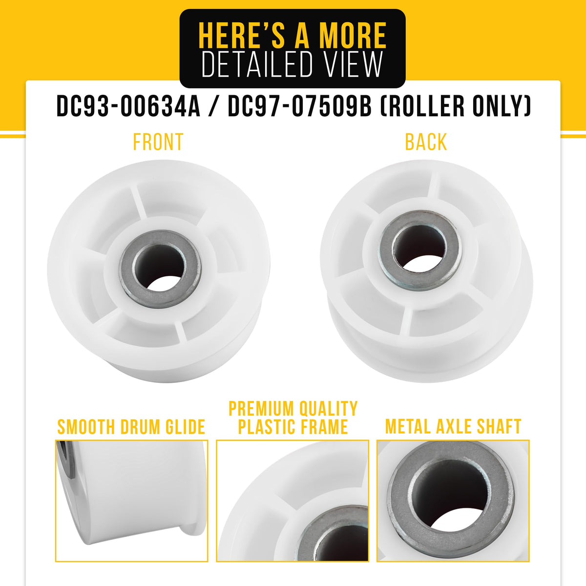 Dryer Idler Pulley for Samsung DV419AEUXAA