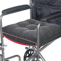 18x16 Memory Foam Wheel Chair Cushions for Seniors, Dual-Layer Anti-Sagging Patent Design with Curved Bottom for