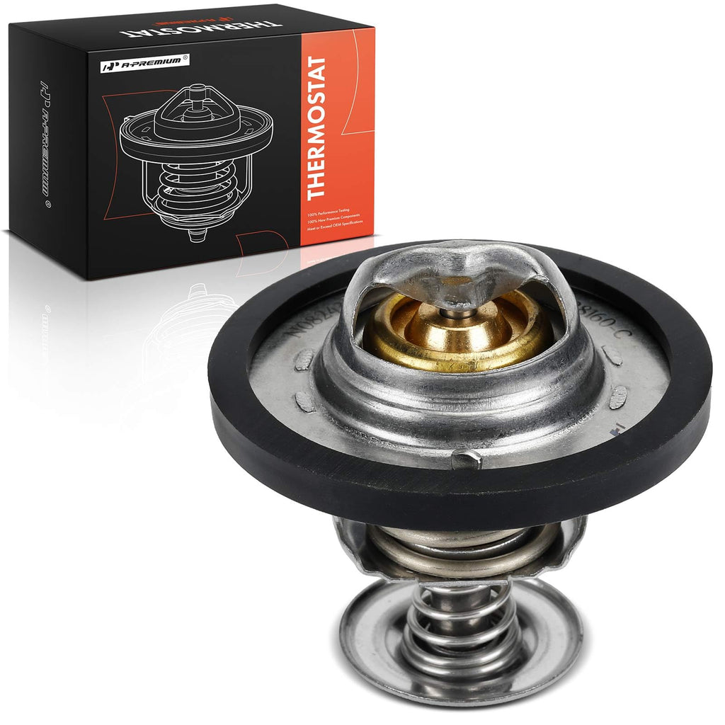 A-Premium Engine Coolant Thermostat Compatible with Ford, Lincoln, Chevy