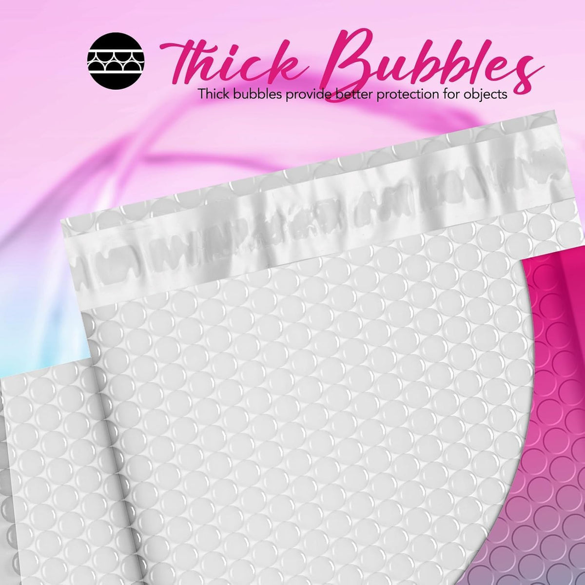 Bubble Mailers 6x10 Inch 100 Pack Padded Envelopes Usable Size 6x9"