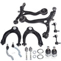 WFLNHB 12PCS Suspension Kit Front Lower Upper Control Arm Ball Joint