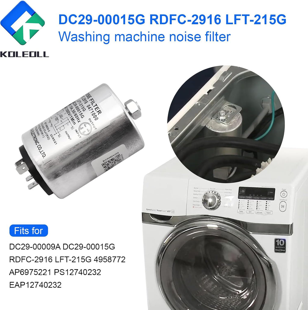 OEM DC29-00015G RDFC-2916 LFT-215G Washer Noise Filter