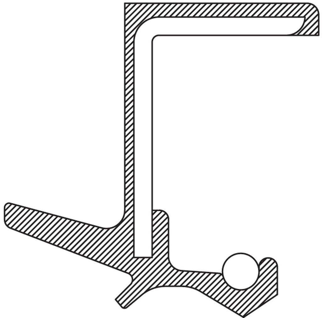National 710633 Auto Trans Output Shaft Seal