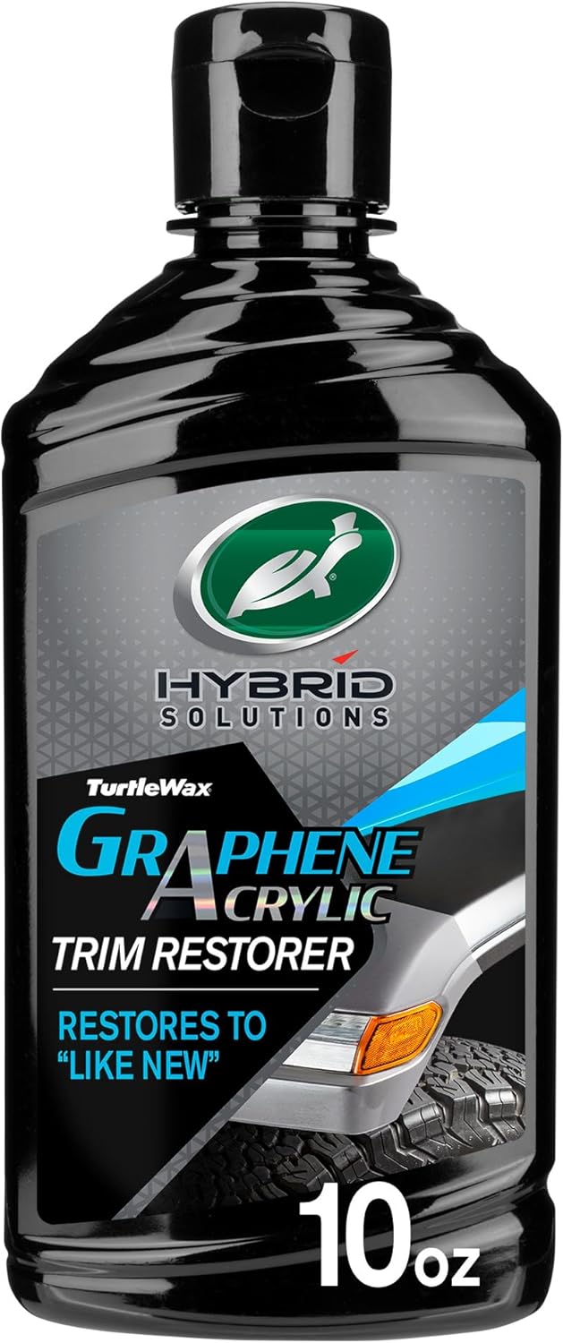 Hybrid Solutions Black Trim Restorer for Cars, 10 oz. | Revives Exterior Car Plastic to Like New Condition