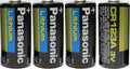 CR123A Lithium 3V Photo Lithium Batteries (4 Pack)