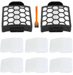 14 Pack Replacement Filter Kit for Shark ZU102 ZU60 Navigator Zero-M Vacuum