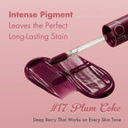 Juicy Lasting Tint | Glossy Lip Tint | Plum Coke V1 | 0.19oz