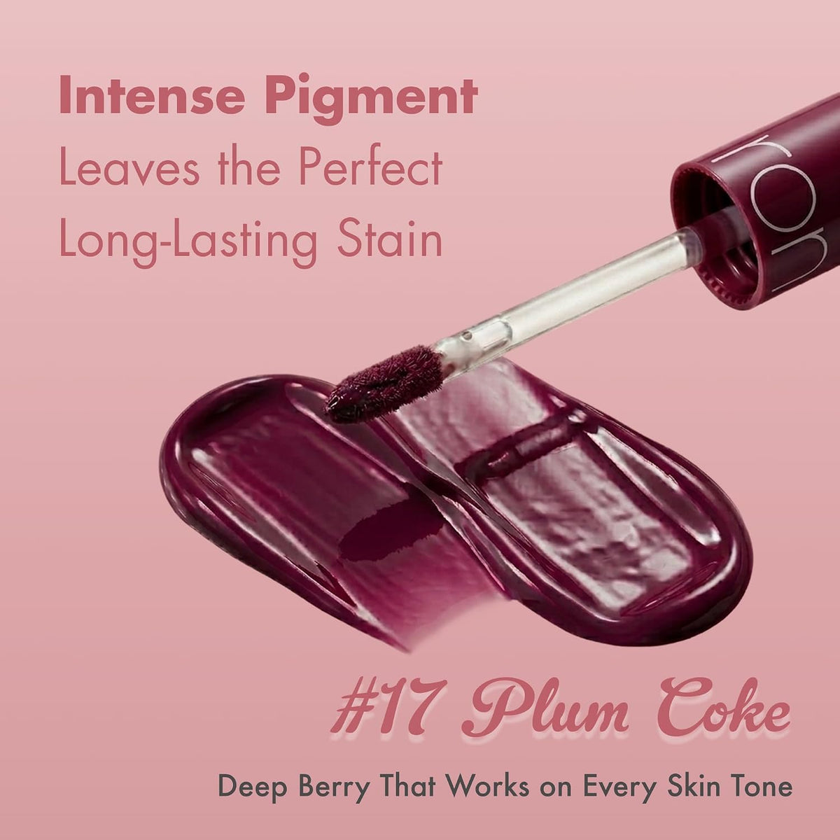 Juicy Lasting Tint | Glossy Lip Tint | Plum Coke V1 | 0.19oz