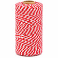 Red and White Bakers Twine, 656 Feet x 1.3mm
