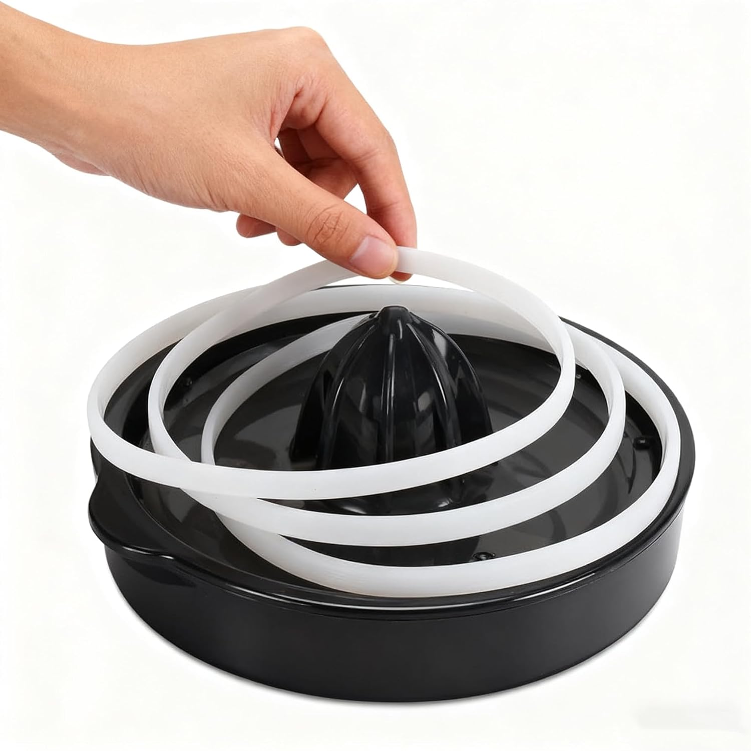 Blender Gasket Sealing Replacement O Loop Rubber Compatible with for Flat Intersect Blades(3X)