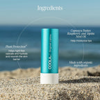Liplux SPF 30, Organic Lip Balm Sunscreen, 0.15 oz