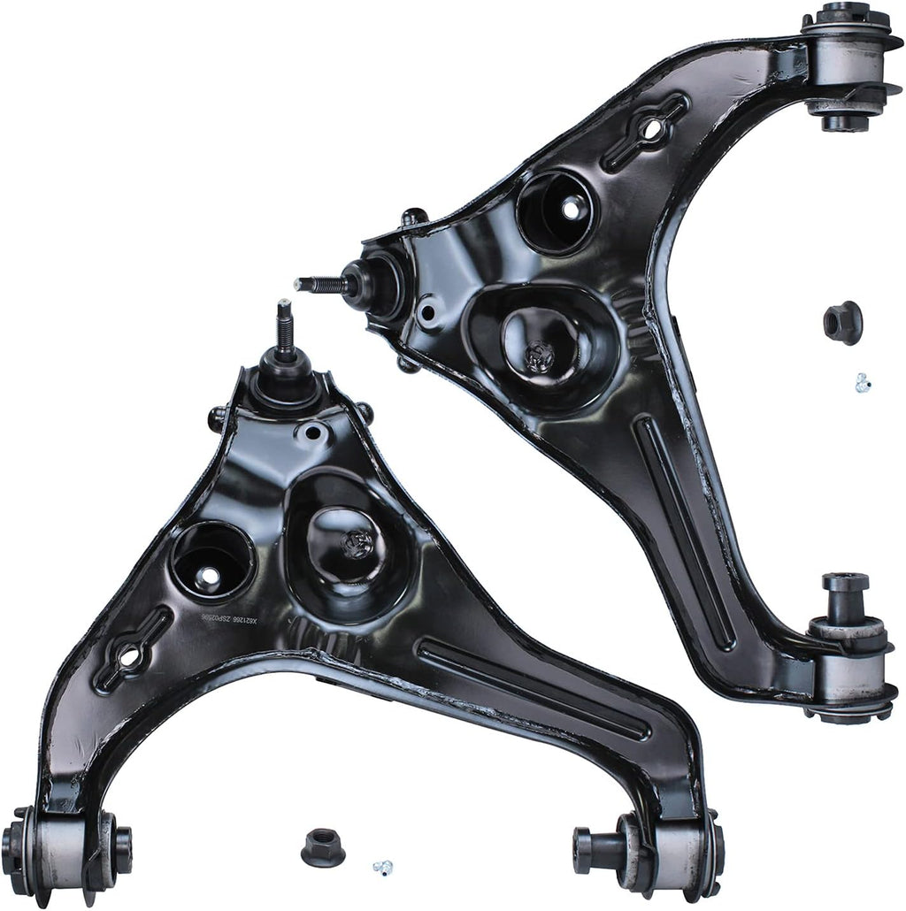 Detroit Axle - 2pc Front Lower Control Arms w/Ball Joints for 09-13 F-150