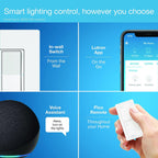 Lutron Caseta Claro Smart Switch for Lighting and Fans (Smart Hub Required)