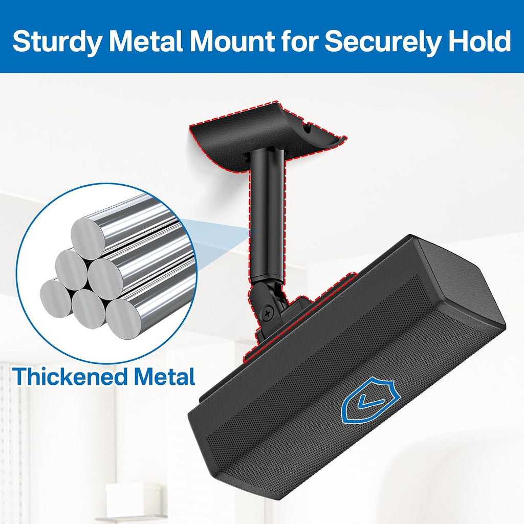 Angle Adjustable Speaker Mount for Bose Speaker Wall Mounts - Wall & Ceiling Mount for Bose UB-20 Series II