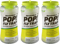 POP! Fly Trap – Large Reusable Fly Trap for Outdoor Use - 3 Pack