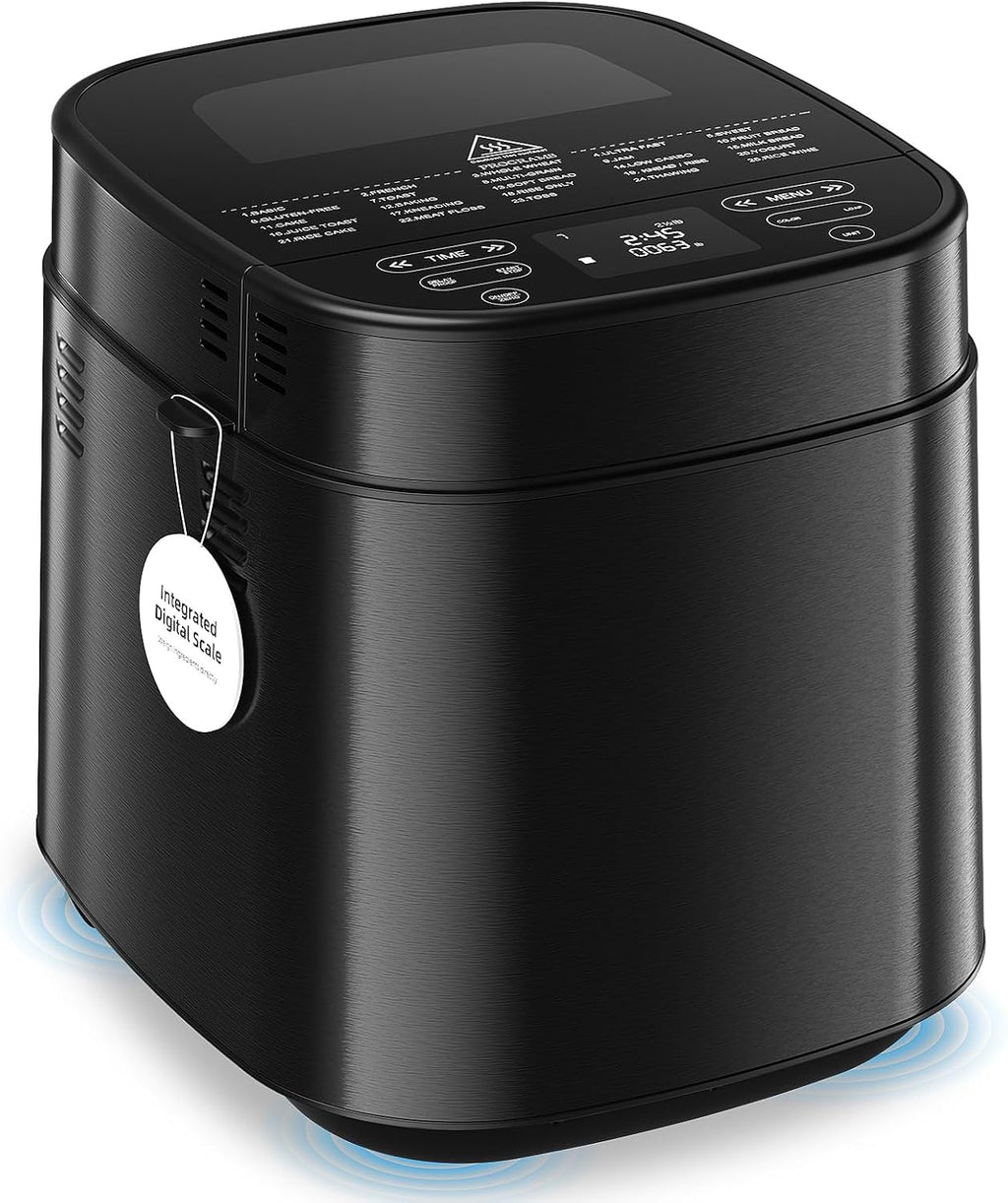 25-in-1 2.5LB Bread Maker with Built-in Electronic Scale