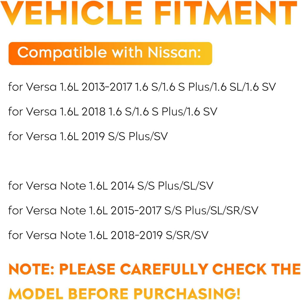 Starter for Nissan Versa 1.6L 2013-2019, for Versa Note 1.6L 2014-2019 (S/S Plus/SL/SR/SV), SHI0177 S114-901A 410-44107 19092 19288 23300-EE00A