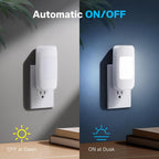 3 Pcs LED Emergency Lights for Home Power Failure Night Light Dusk to Dawn