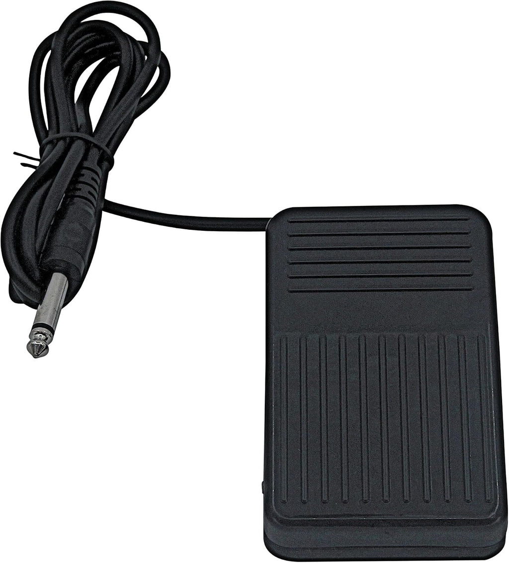 Foot Pedal,Foot Pedal Switch Power Supply Pedal Control with Clip Cord for Machine,Square-Plastic