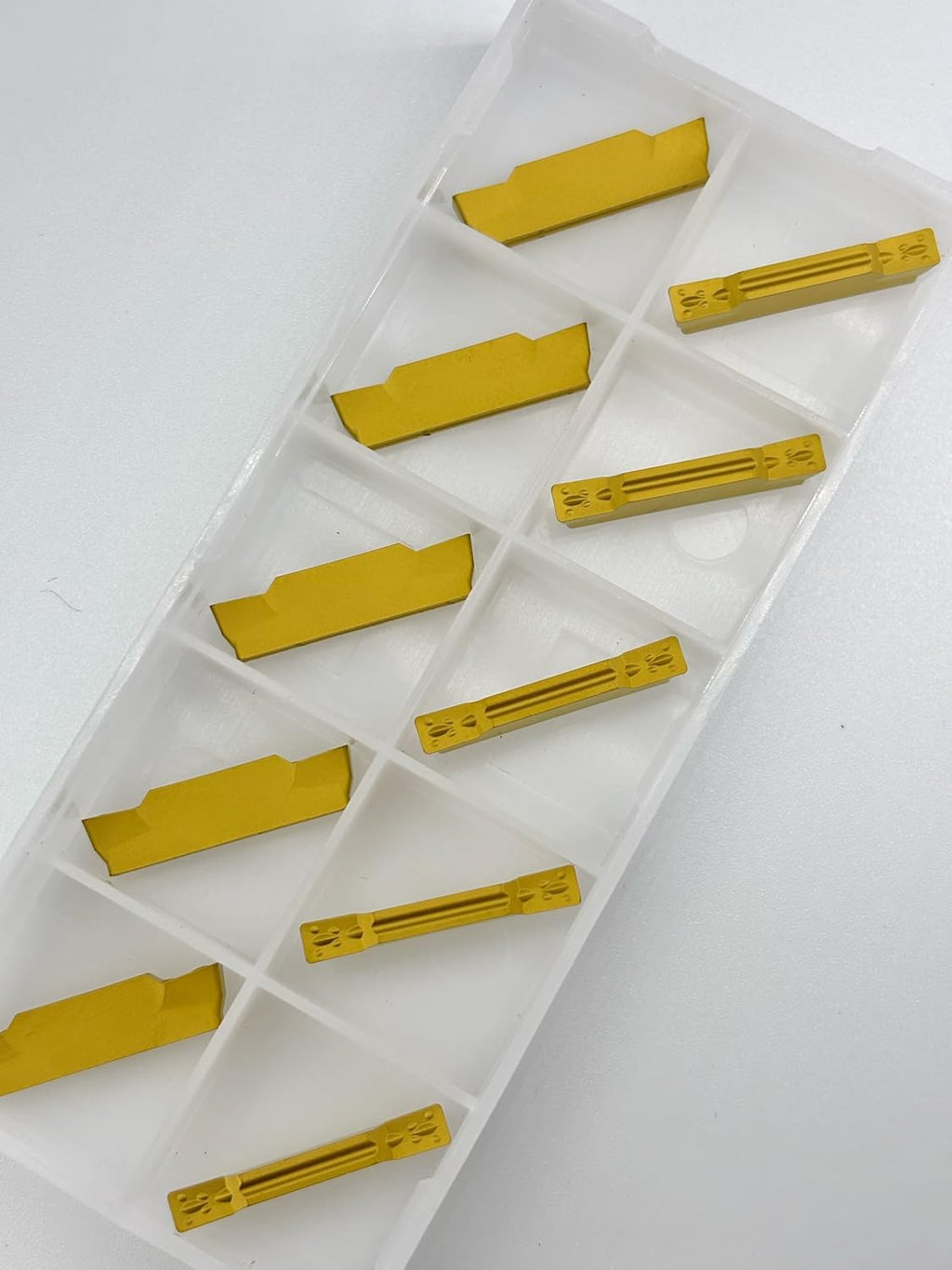 MGMN300-M Carbide Grooving Inserts for MGEHR/MGIVR, CVD Coated, 10pcs