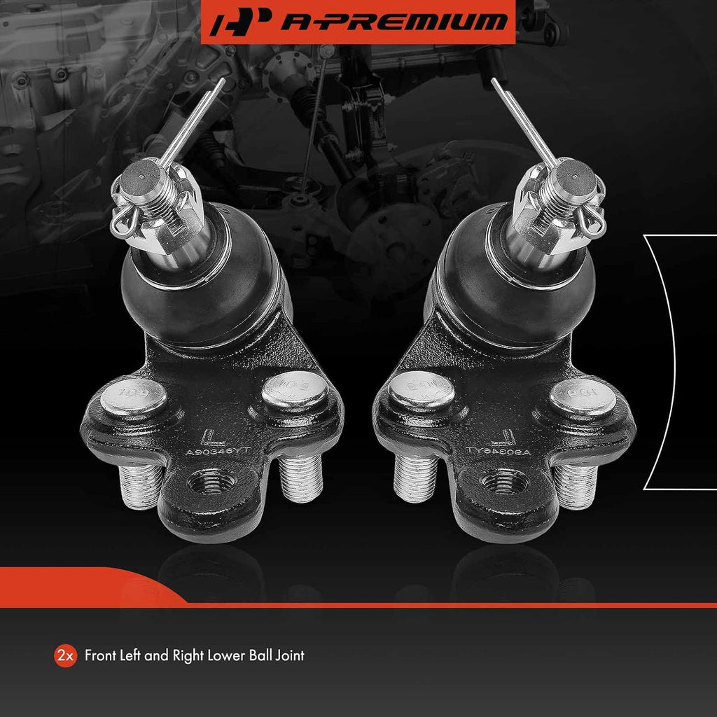 A-Premium Front Lower Ball Joint Forge Steel, Compatible with Toyota, Lexus