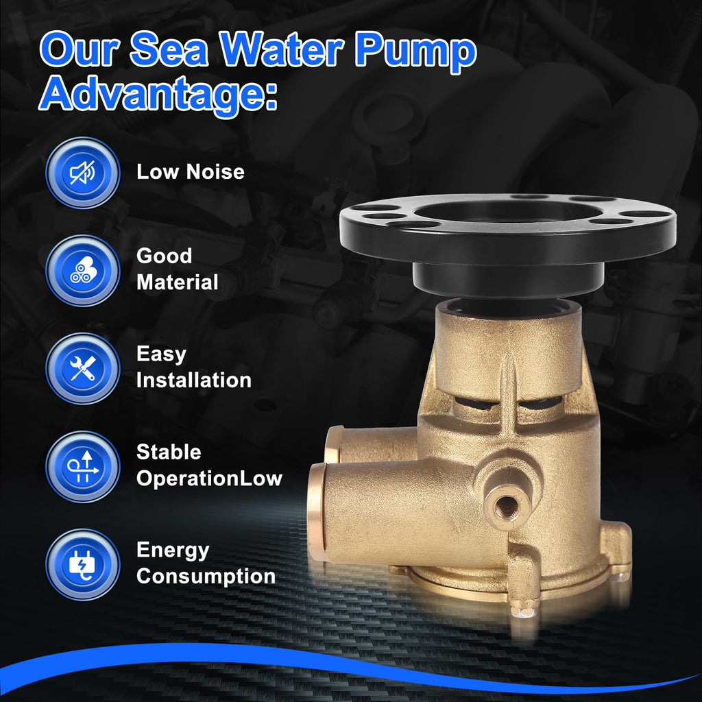 Raw Sea Water Pump Fits for Volvo Penta OMC V8 Engine Bronze Pump