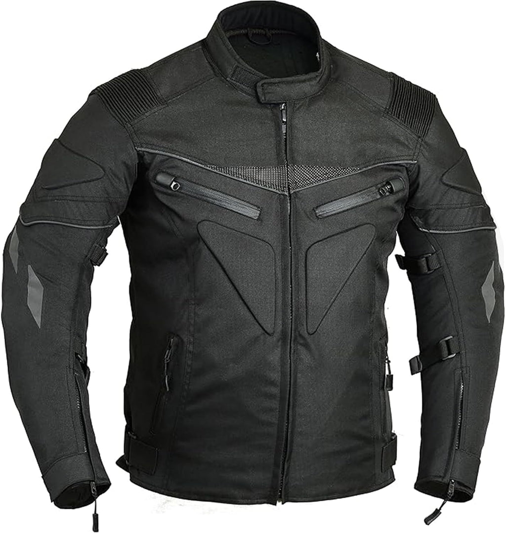 Mens Motorbike Jacket Waterproof CE Armored For Bikers Boys Coat Protective Cordura Textile Motorcycle Jacket