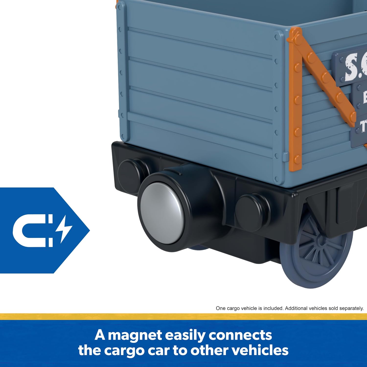 Motorized Thomas Engine & S.C. Ruffey Truck | Fisher-Price Battery-Powered Toy Train & Vehicle for Preschoolers