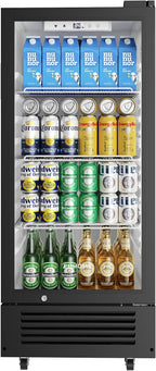 6 Cu.Ft Commercial Refrigerators, Beverage Refrigerator with Lock