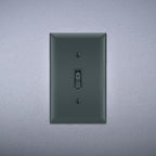 Legrand 15 Amp 3-Way Residential Toggle Light Switch, Black 1 Pack
